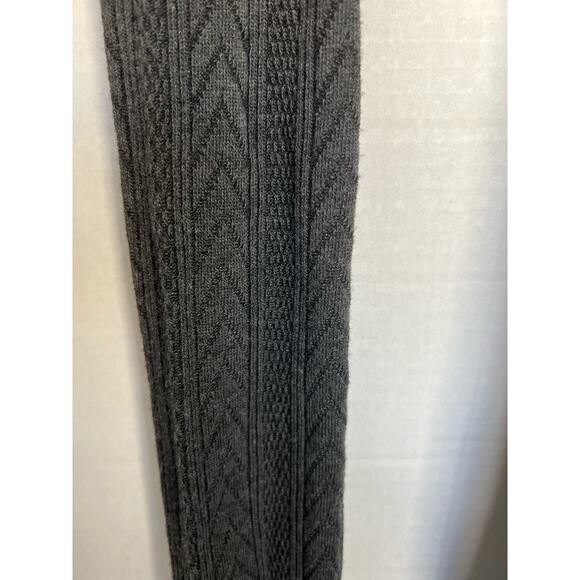 NWT 2 Pair of Old Navy Textured Black and GrayWinter Warm Tights Size XL - Picture 3 of 9